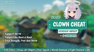 Clown Cheat GENSHIN IMPACT Android Rasa Amy cheat versi lite Work Support No root