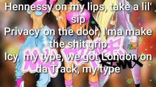 Saweetie - My Type remix feat. Jhene Aiko, City Girls Lyrics