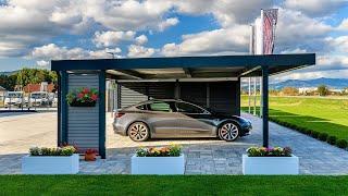 BEST! 100+ MODERN CARPORT DESIGN IDEAS | TIPS FOR GARAGE UPGRADE THAT ELEVATE SLEEK HOME EXTERIOR