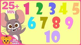 Count To 10 + Thank You Song + more Little Mascots Nursery Rhymes & Kids Songs