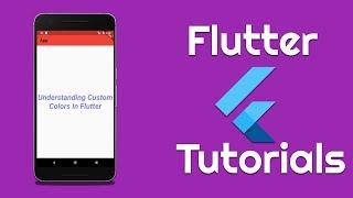 Flutter : Working With Colors In Flutter | Flutter Tutorials by Desi Programmer