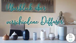 Übersicht über meine Diffuser