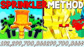 How To DO NEW SPRINKLER METHOD GLITCH in GROW A GARDEN! ROBLOX