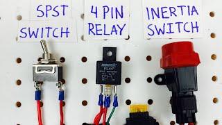 Fuel Pump Inertia Switch Wiring for Beginners (With a Relay!) | @WiringRescue