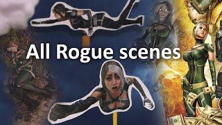 All Rogue from X-men scenes in Deadpool