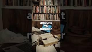 Amount vs Number на TOEFL. В чем разница? #english #английскийязык #английский #vocabulary