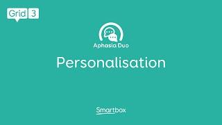 [Grid 3 for Windows] Learn how to personalise Aphasia Duo