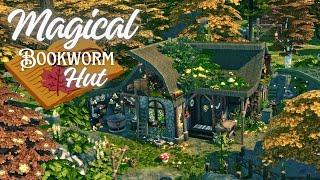 Magical Bookworm Hut  The Sims4 relaxing Stop Motion BUILD ( No CC )