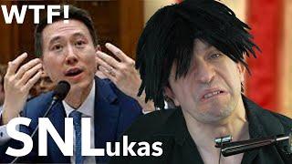 US Congress questions CEO of TikTok Shou Zi Chew  - PARODY SKIT #comedy #tiktok #snl #parody