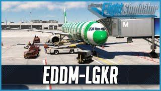 Fenix A321 | Real World Condor OPS | Munich - Corfu | VATSIM