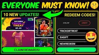 GLITCH! 10 New UPDATES in FC Mobile - 3 NEW REDEEM Codes | Mr. Believer