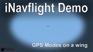 Introduction to iNav: GPS mode demo on a wing