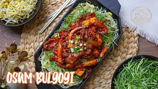 Osam Bulgogi Recipe | How to Make Korean Spicy Stir Fry Squid and Pork Belly at Home Better