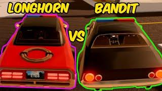 LONGHORN is FASTER than BANDIT?! | Roblox Jailbreak