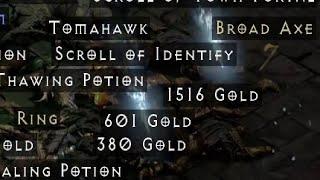 I can't believe I got this AMAZING unique item when fighting the evils in Chaos Sanctuaries