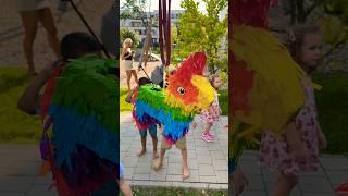 How to Smash a Piñata - Fun Kids Song | Check Out Our New Video #shorts  #nurseryrhymes #piñata