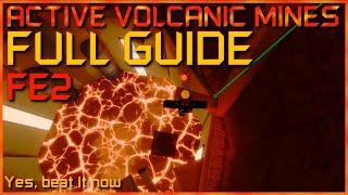 ACTIVE VOLCANIC MINES: FULL GUIDE | Flood Escape 2