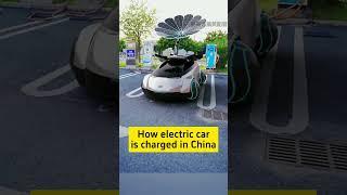 How electric car charged in China