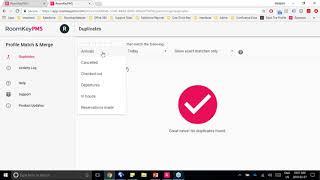 RoomKeyPMS: Profile Match & Merge Webinar - March 7, 2018