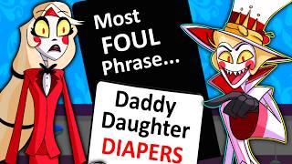 Charlie GAGS at the MOST FOUL Cards Against Humanity in Hazbin Hotel VRChat