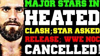 WWE News! WWE Star Asked For Release! WWE To Cancel Night Of Champions? WWE Star’s Heated Exchange