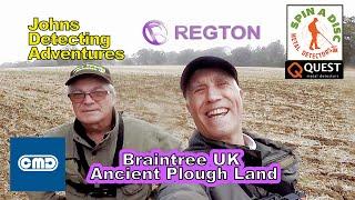 Roman & Medieval Detecting Braintree Essex Uk Plough Land WHAT DID WE FIND?