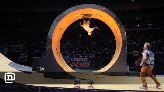 Skateboarder Bob Burnquist Tackles The Nitro Circus "Dreaded Loop" Episode #2