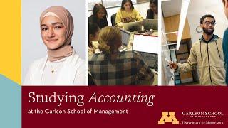 Studying Accounting at the Carlson School
