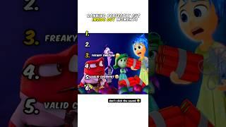 Ranking Inside Out Moments 