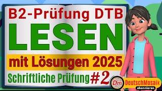 B2 Lesen | Schriftliche Übung für den Beruf | mit Lösungen