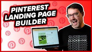 Pinterest Landing Page Tutorial - Pinterest Affiliate Marketing 2024