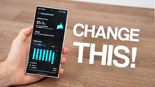 Galaxy S24 Ultra - Change These Settings IMMEDIATELY