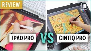 Wacom Cintiq Pro vs. iPad Pro - REVIEW 2019