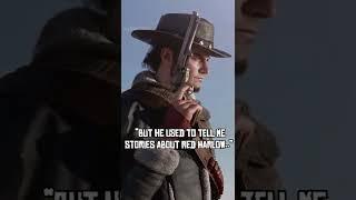 RDR2 - Red Harlow mention in RDR2 #shorts #rdr2