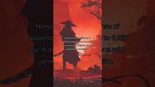 Embodying Honor: Key to Success with a Samurai #lifelessons #motivationalquotes #inspireyourself