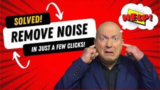 Noise Reduction to Remove Background Noise and Hiss From Audio