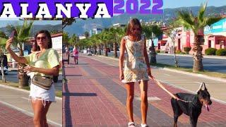 alanya turkey walking tour 2022 ! alanya city center ! antalya turkey holiday ! turkey travel 4k