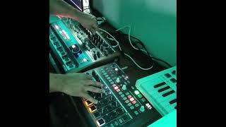 Creating new techno  using the drumbrute and minibrute 2s #Djaxiom #Techno #Producer #Arturia