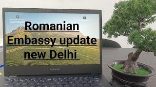 Romanian Embassy updates new Delhi.