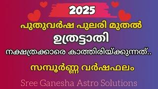 ഉത്രട്ടാതി നക്ഷത്രഫലം 2025