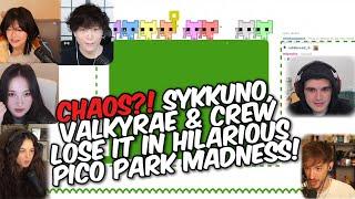 Suck Me Chaos?! Sykkuno, Valkyrae & Crew Lose It in Hilarious Pico Park Madness