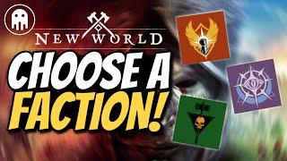 HOW TO choose a FACTION in NEW WORLD!