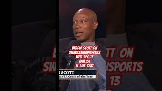 Byron Scott talks the best trash talker on the court, Larry BirdMerkinMuffly #shorts #nba