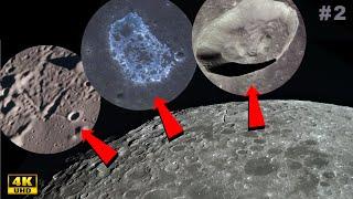 MYSTERIOUS MOON  Unusual, interesting and strange formations!! Part 2. Subtitles