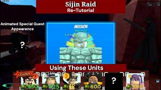 [06/26/23] How to Solo SIJIN RAID VERY EZ Tutorial W/Special Guest Appearance |ASTD |ROBLOX