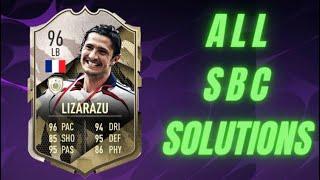 BIXENTE LIZARAZU 96 MADFUT ICON ALL SBC SOLUTIONS | MADFUT 23