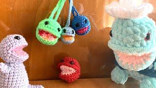 PAC MAN amigurumi, cap cu gura căscată Ha-HA