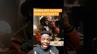 BURNA BOY HATE NIGERIANS FANS! #music #burnaboy #nigeria #trending #wizkid #davido #afrobeat