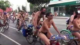 World Naked Bike Ride Los Angeles 2015 brought to you by ClothesFree.com