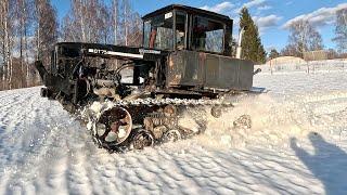 Самый быстрый трактор ДТ75 на японском V8 на 300 сил! Он вернулся!